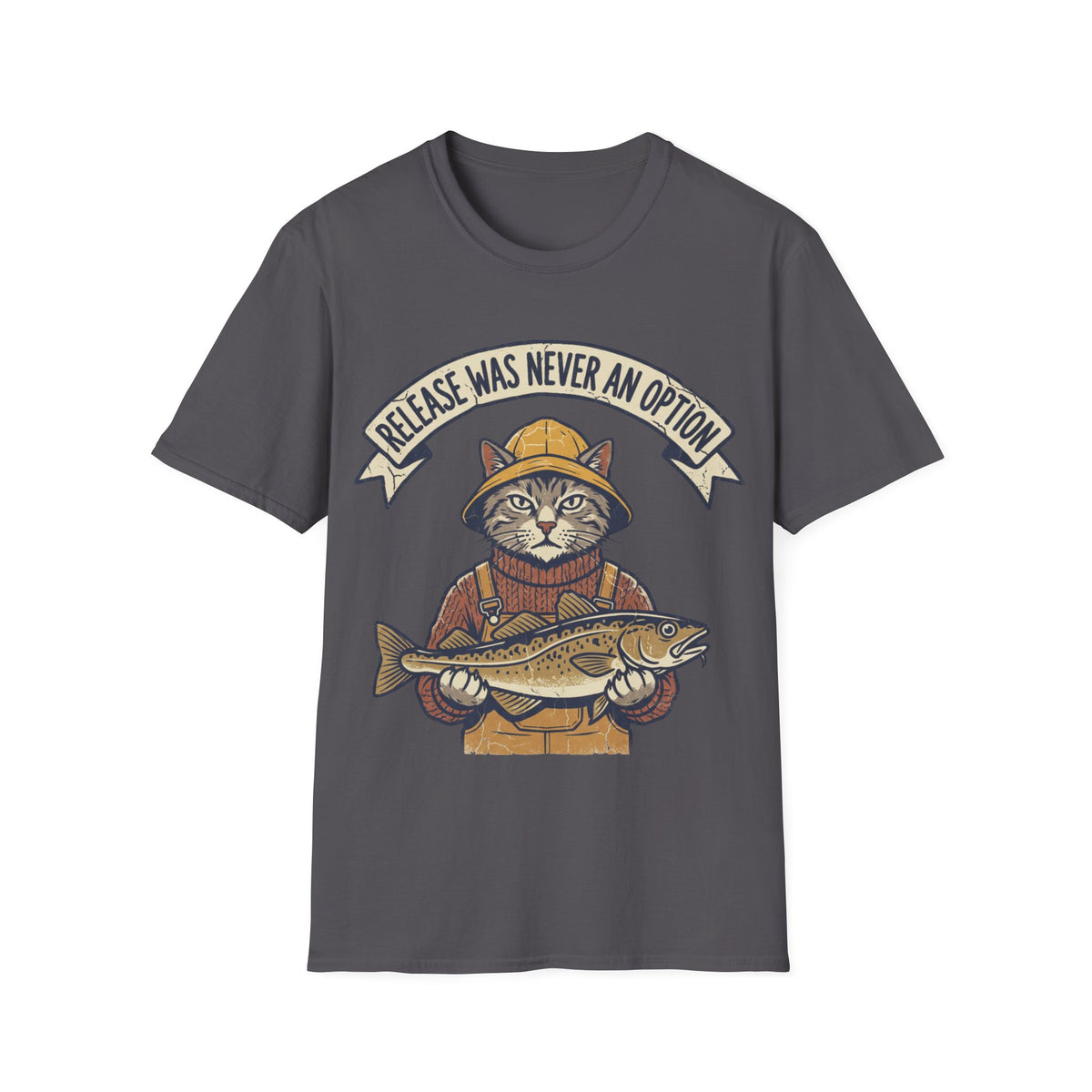 T-Shirt — “Please Was Never An Option” Cat Fisher Graphic Tee - Trending Now - September 2026