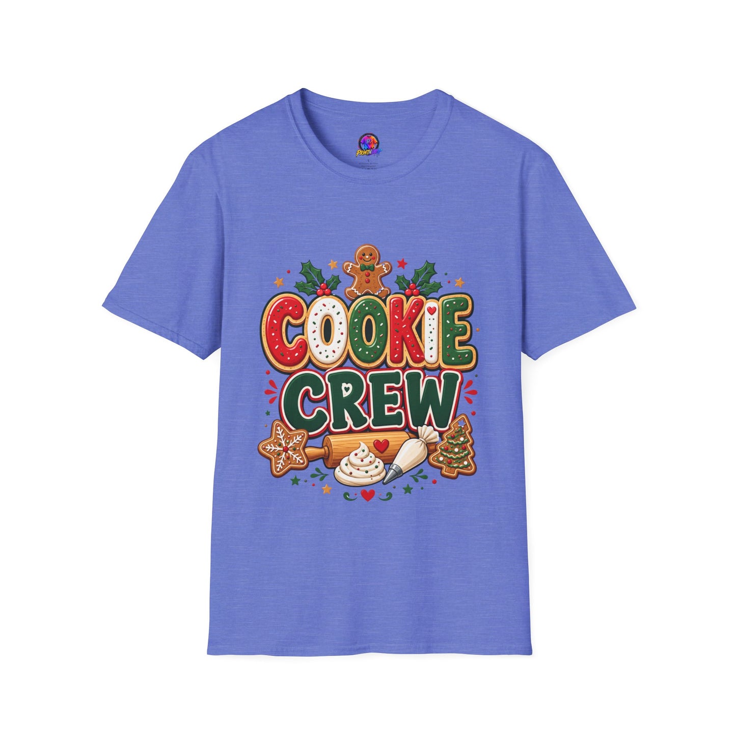 Cookie Crew T-Shirt — Christmas Gingerbread Holiday Tee