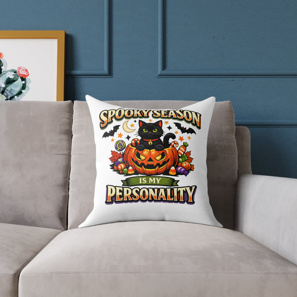 Halloween Spooky Season Is My Personality Pillow