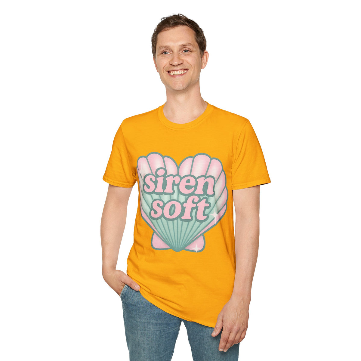 Siren Soft Shell Tee — Cute Pastel Shell Graphic T-Shirt - Trending Now - September 2026