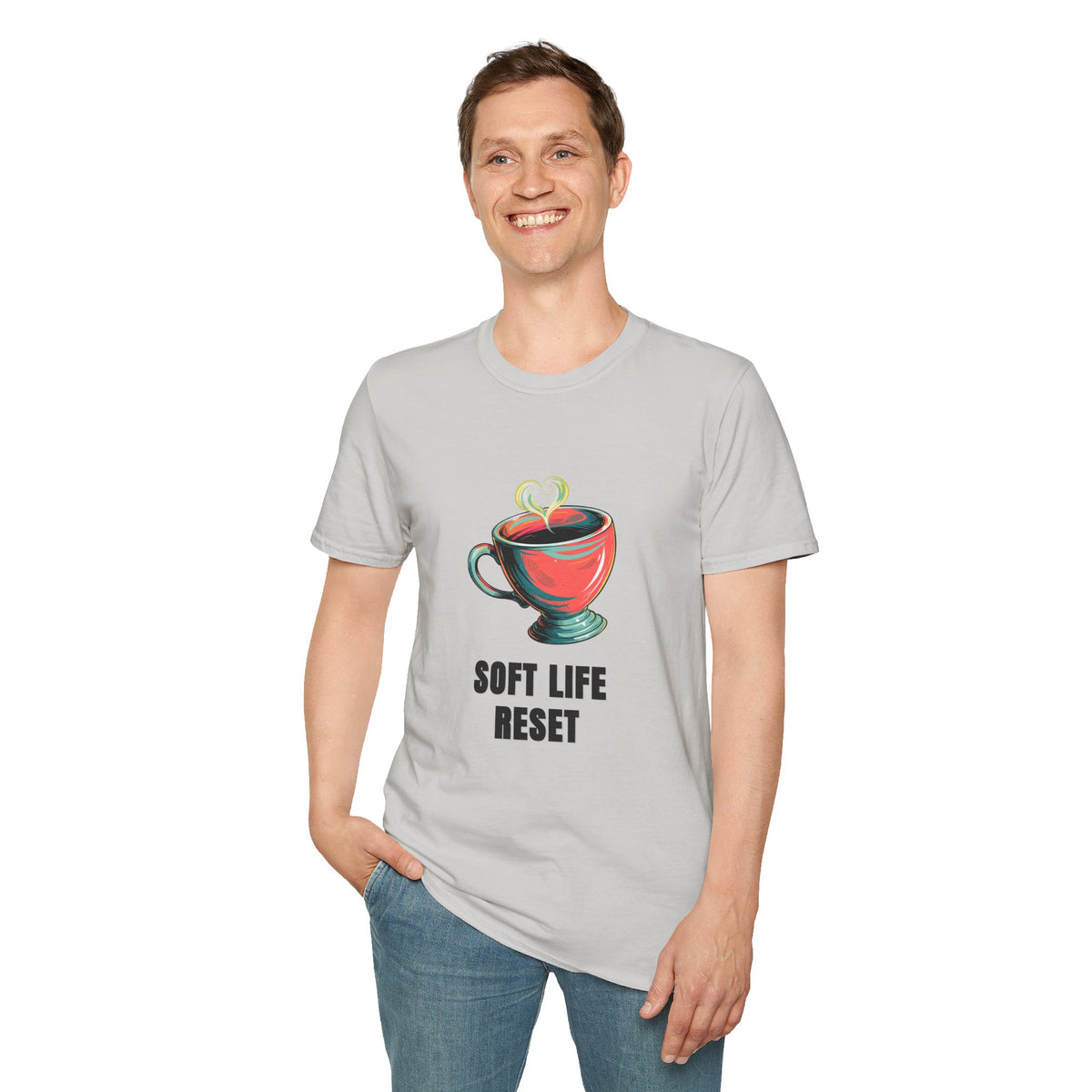 Soft Life Reset T‑Shirt — Coffee Cup Graphic Tee - Trending Now - August 2026