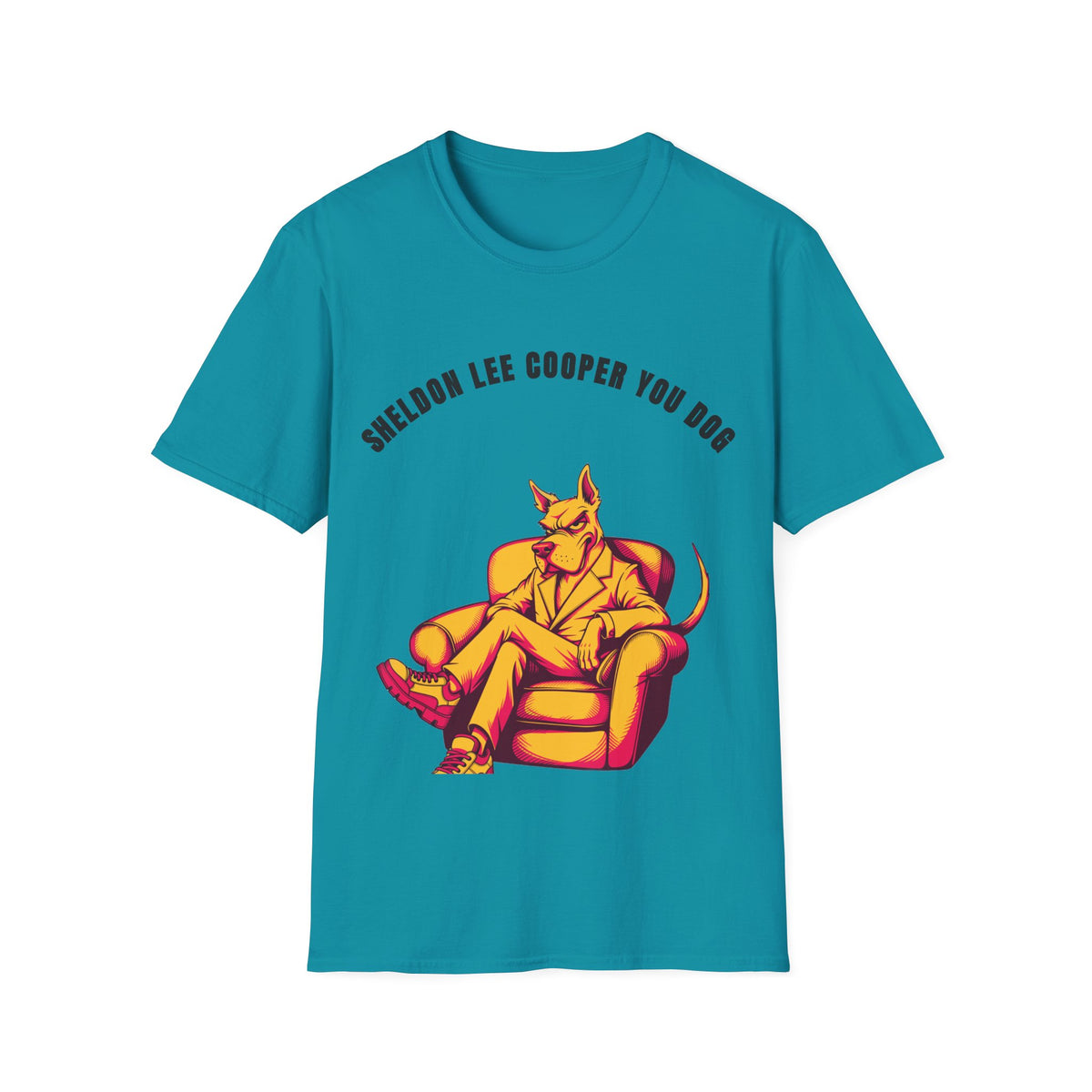 T-Shirt — "Sheldon Lee Cooper You Dog" Vintage Chill Dog Illustration - Trending Now - September 2026