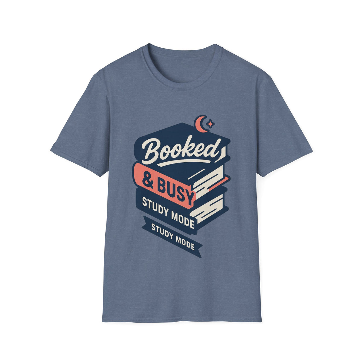 Booked & Busy T‑Shirt – Librarian/Book Lover Reading Gift - Trending Now - August 2026