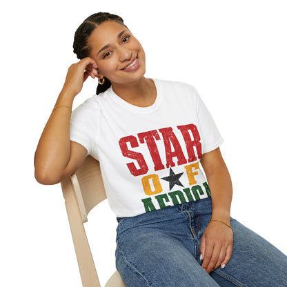 Ghana Star of Africa T-Shirt — Retro Pan-African Graphic Tee