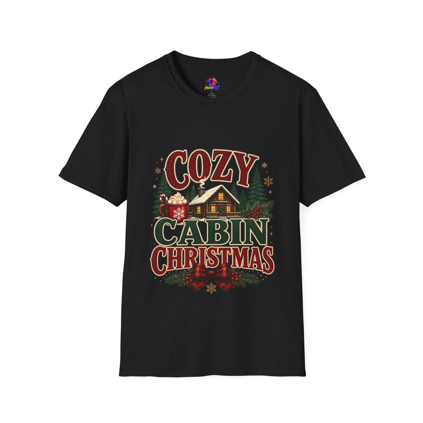 Cozy Cabin Christmas T-Shirt