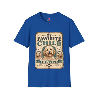 Favorite Child T-Shirt — "My Favorite Child" Dog Mom Club Vintage Tee