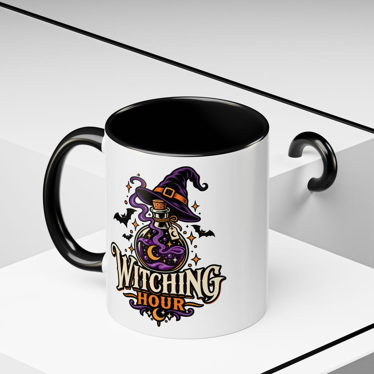 Witching Hour Coffee Mug — Halloween Witch Potion Accent Mug (11/15oz)