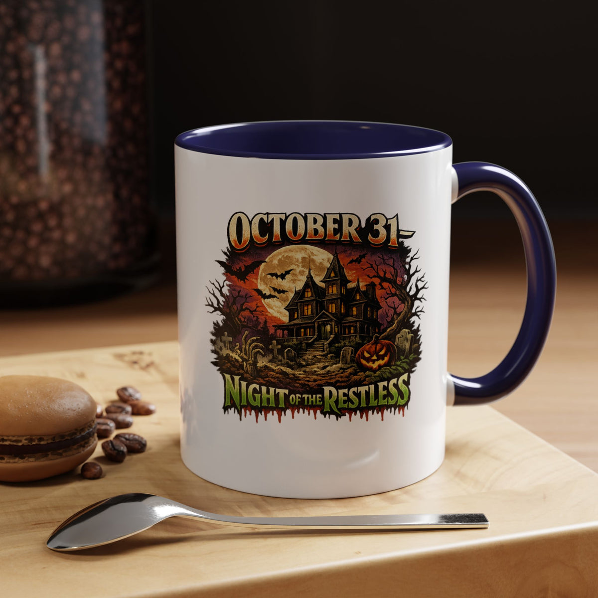 Halloween  October 31 Accent Coffee Mug