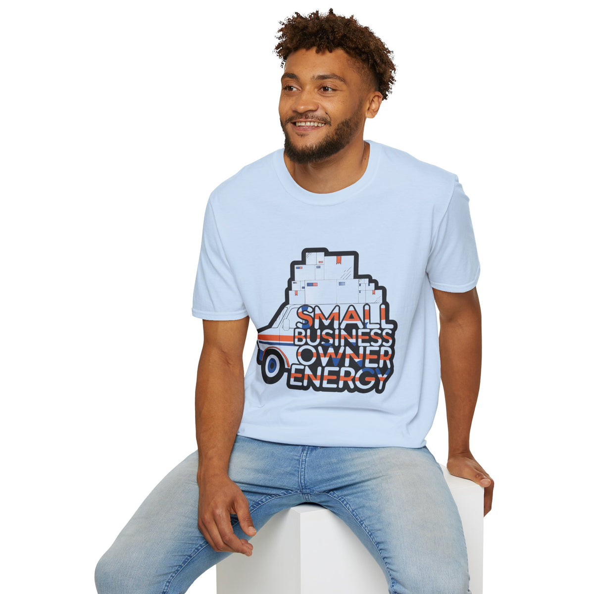 Small Business Owner Energy T-Shirt — Retro Delivery Truck Design - Trending Now - August 2026