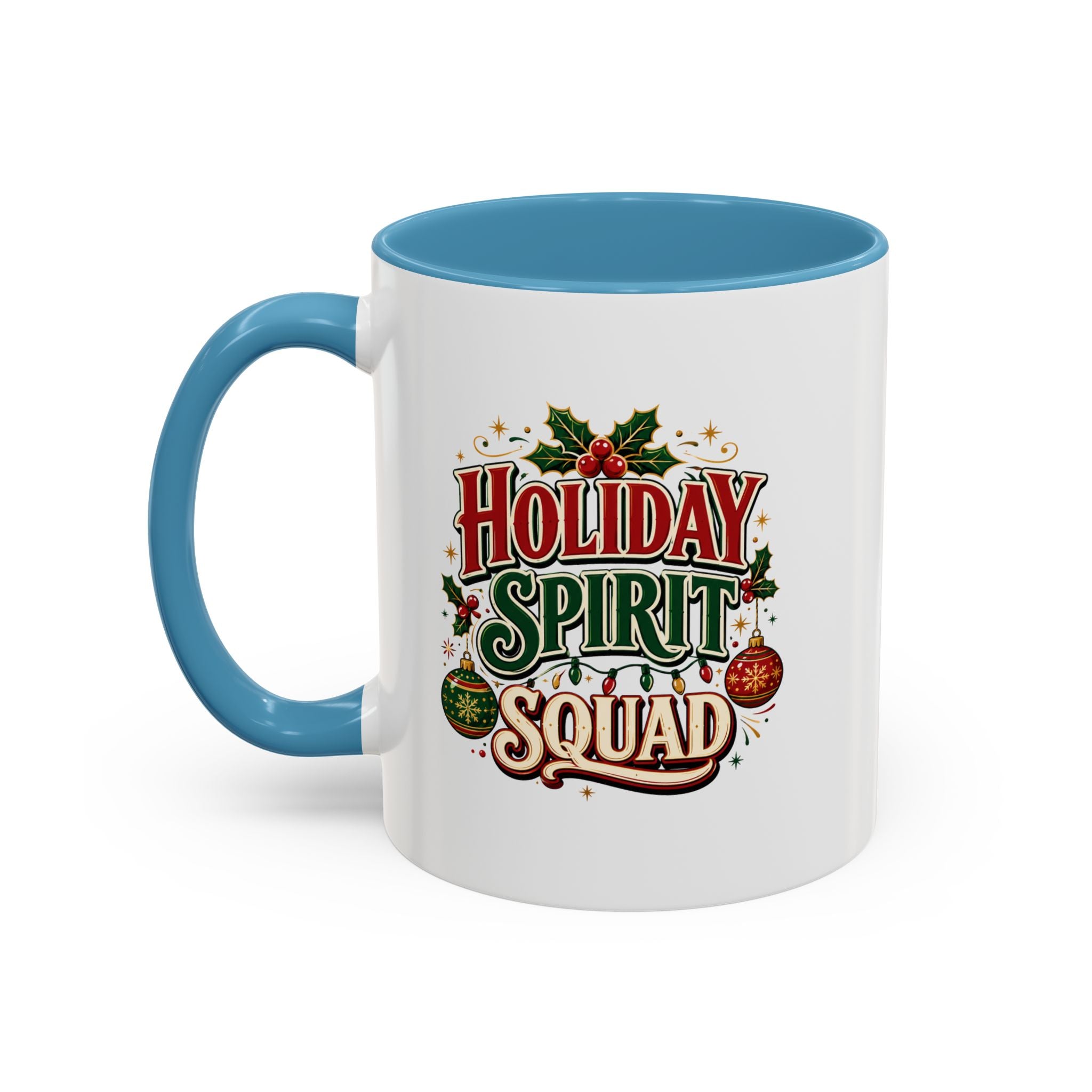Accent Coffee Mug Holiday Spirit Squad