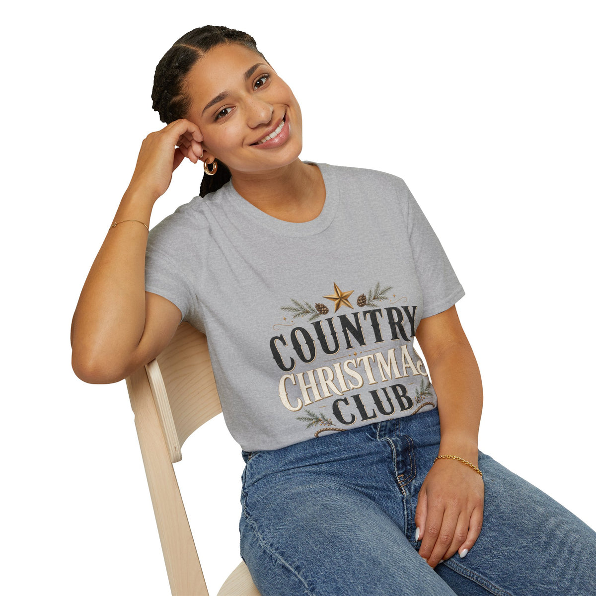 Country Christmas Club T-Shirt