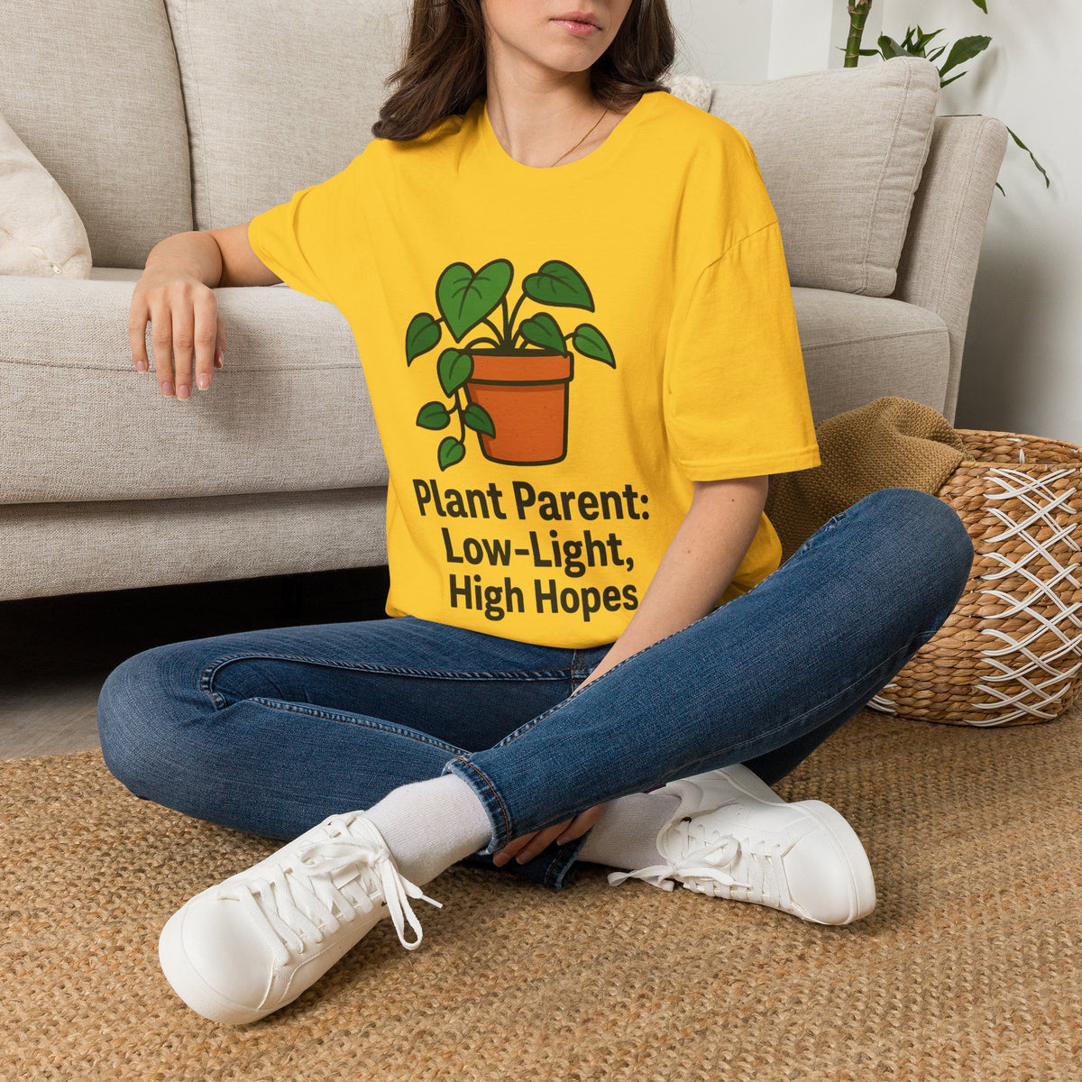 Plant Lover T‑Shirt — Potted Heart Leaf Graphic Tee - Trending Now - August 2026