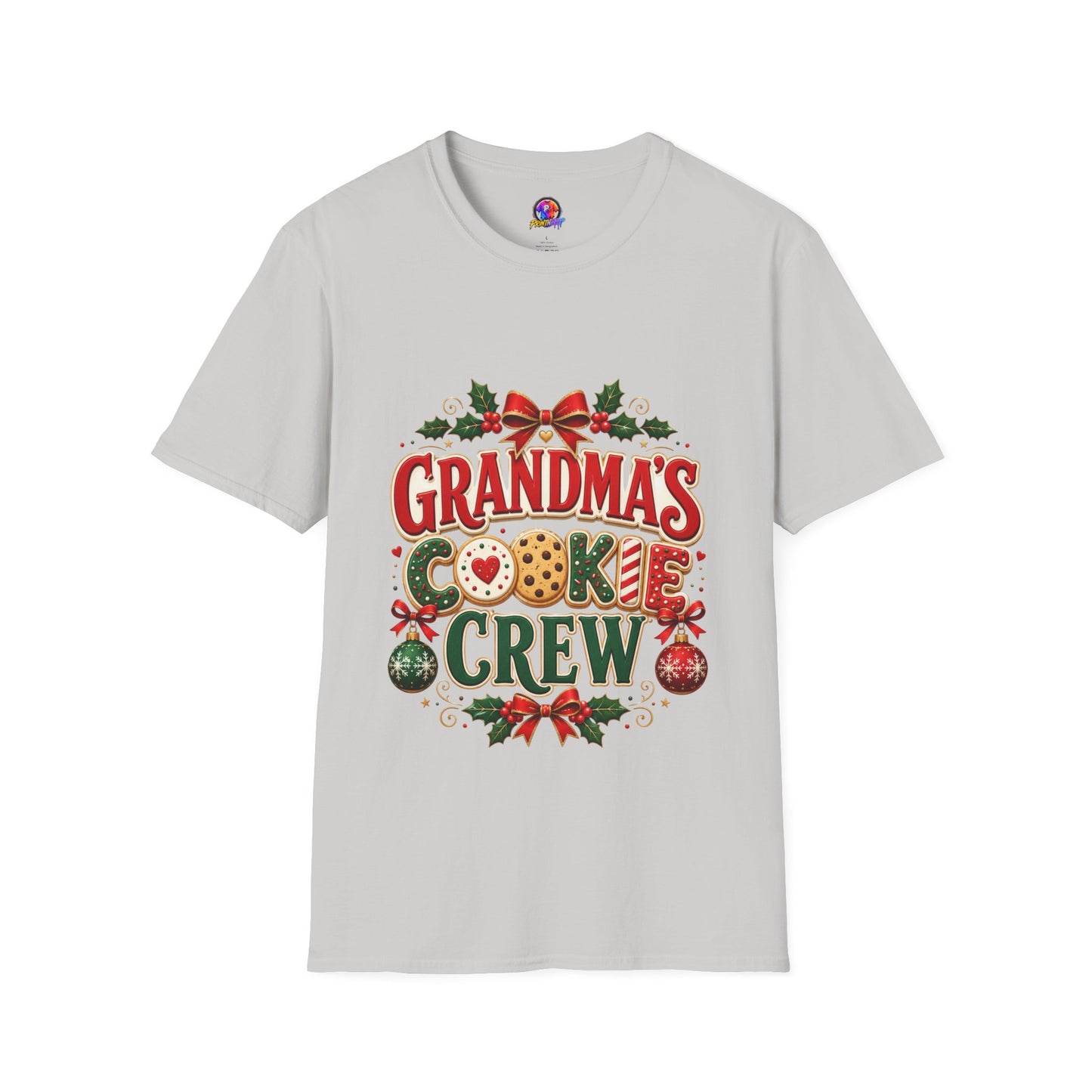 Grandma's Cookie Crew T-Shirt — Festive Christmas Baking Tee