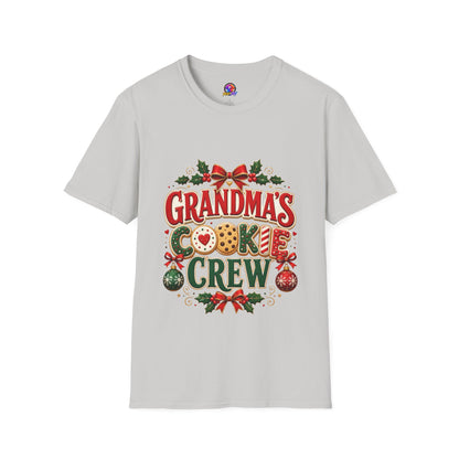 Grandma's Cookie Crew T-Shirt — Festive Christmas Baking Tee
