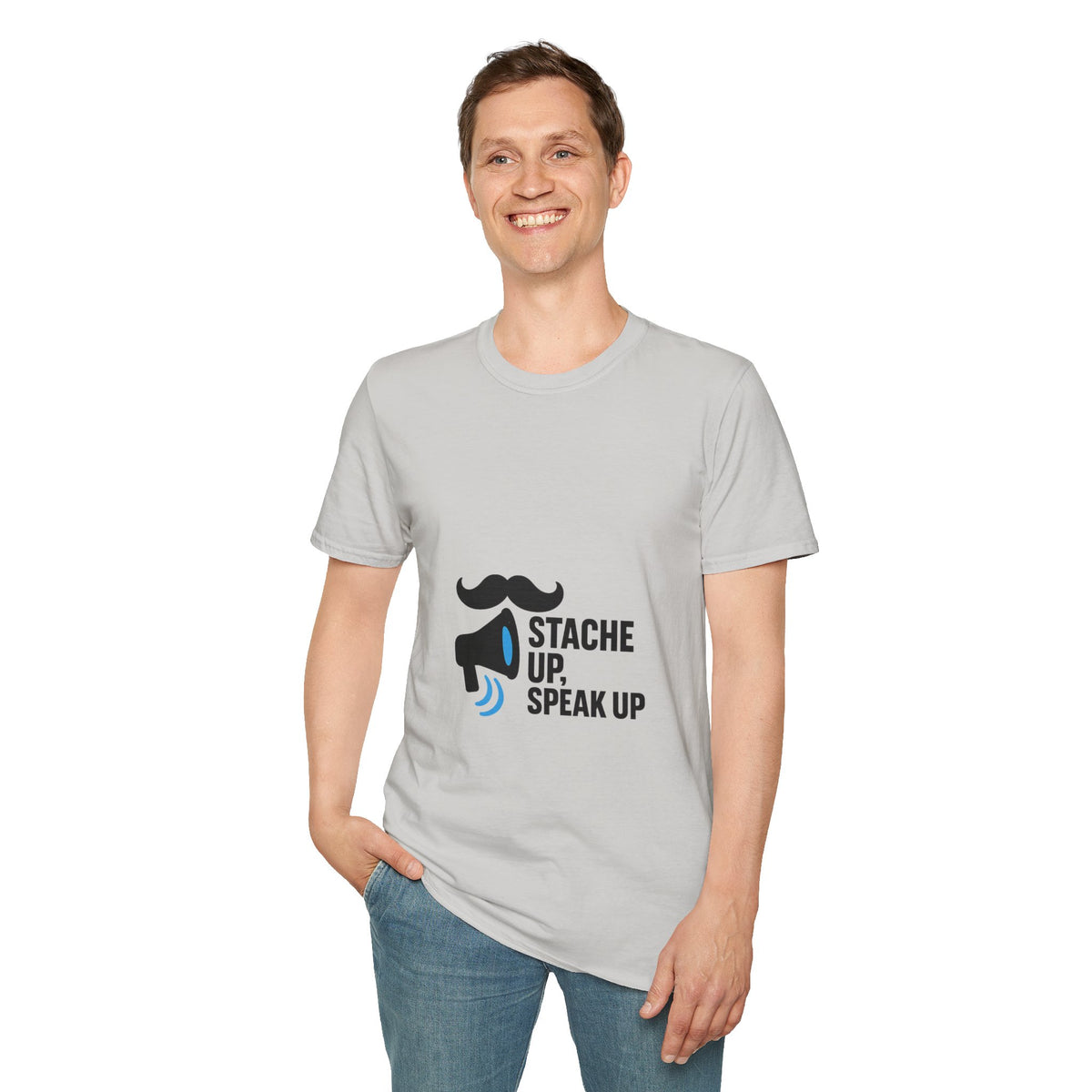 Stache Up Speak Up T-Shirt — Movember Awareness Mustache Tee - Trending Now - October 2026