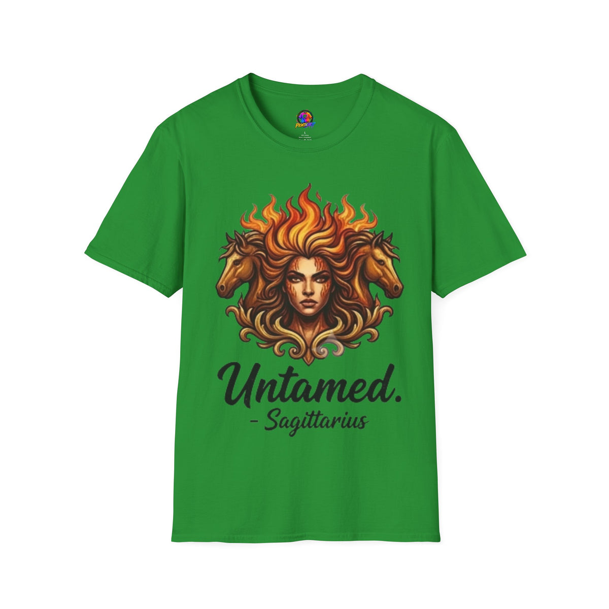 Sagittarius 'Untamed' Zodiac T-Shirt — Fiery Archer Astrology Tee