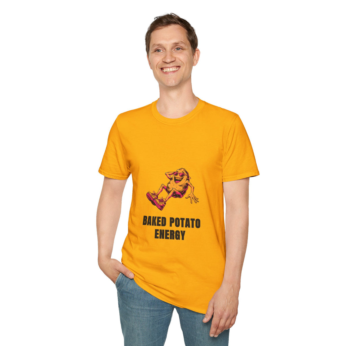 Baked Potato Energy T-Shirt — Funny Potato Graphic Tee - Trending Now - August 2026