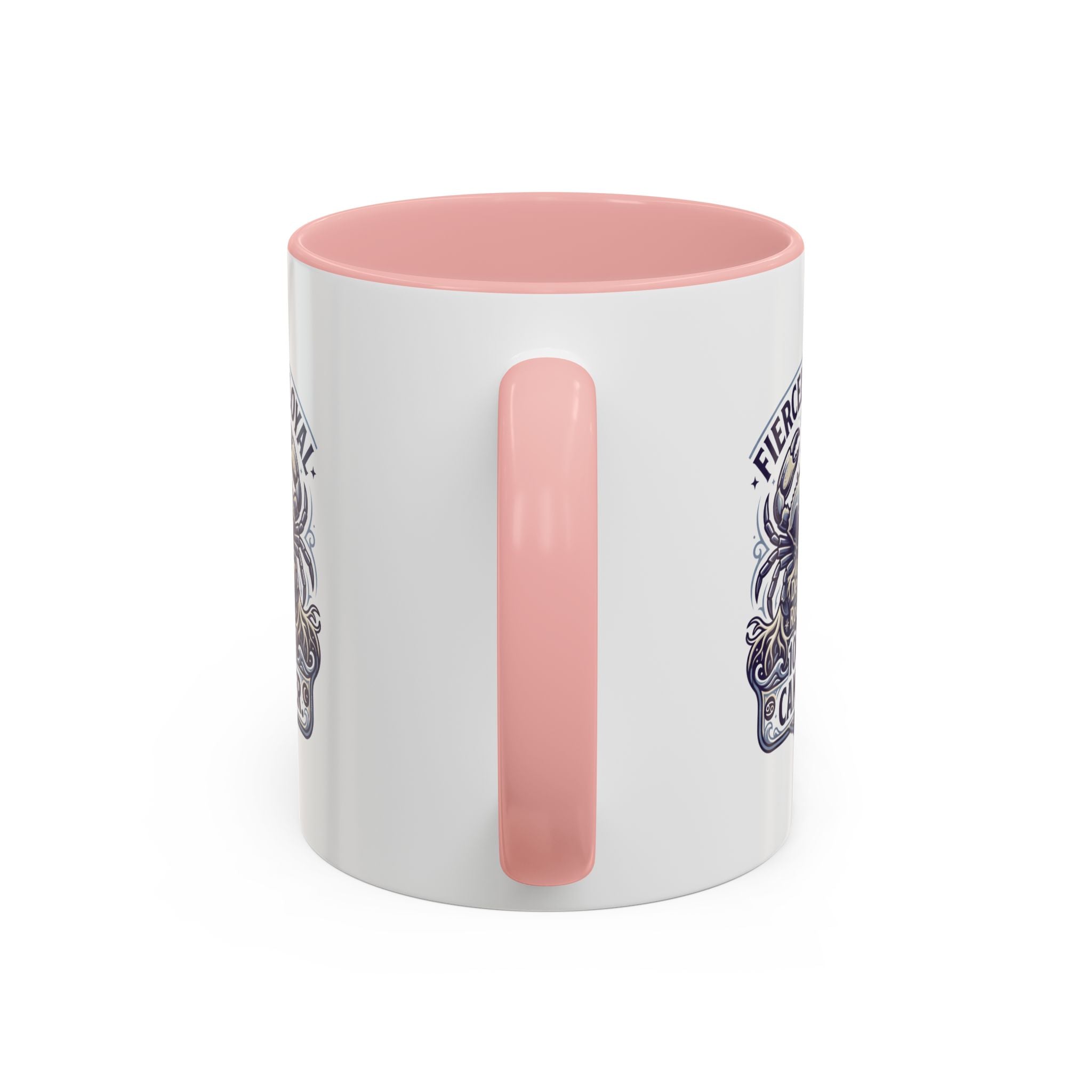 Cancer Zodiac Coffee Mug – "Fiercely Loyal, Deeply Rooted" Accent Mug