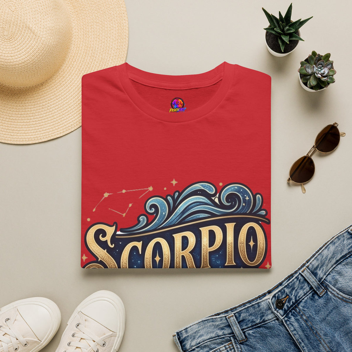 Scorpio Intuition T-Shirt — Zodiac Astrology Graphic Tee
