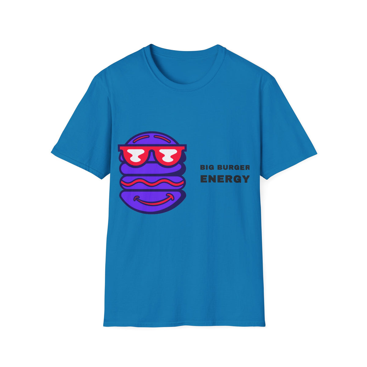 Big Bubbly Energy T-Shirt — Fun Sunglasses Emoji Graphic Tee - Trending Now - September 2026