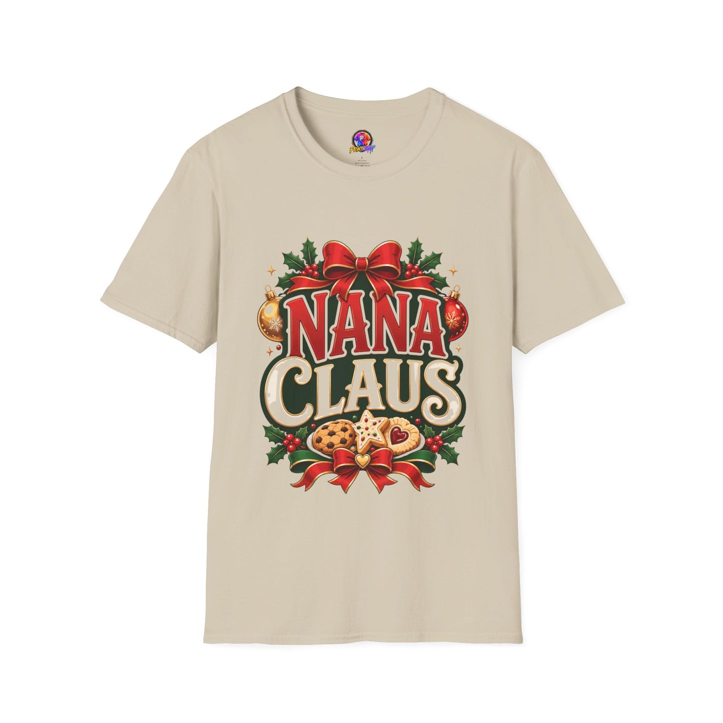 Nana Claus Christmas Tee — Festive Holiday Grandma T-Shirt