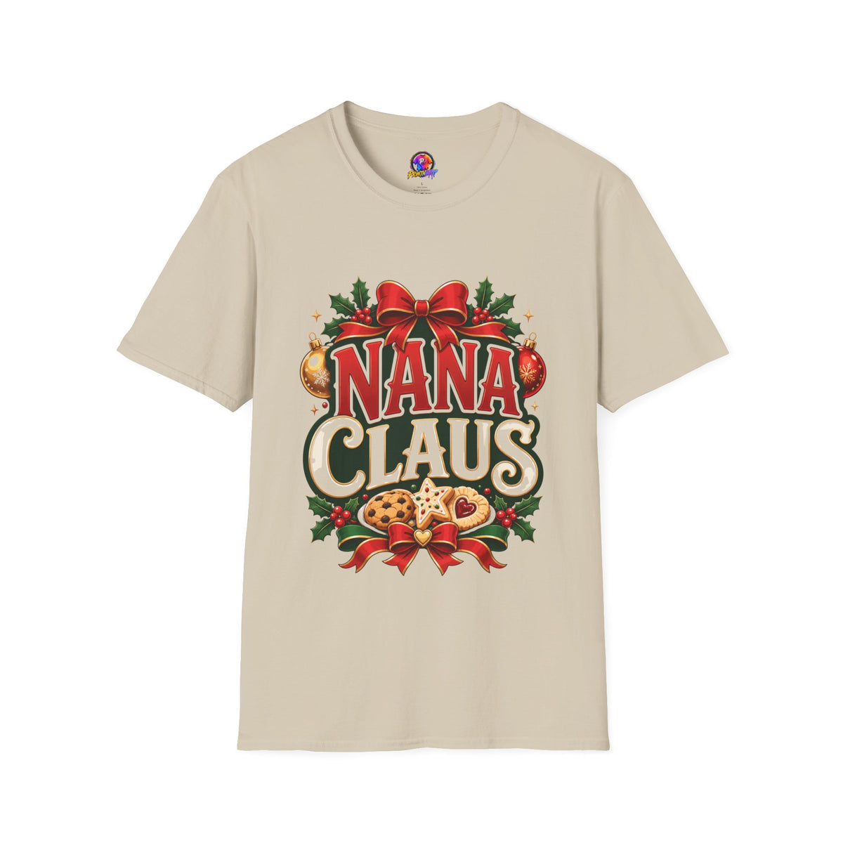 Nana Claus Christmas Tee — Festive Holiday Grandma T-Shirt