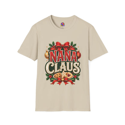 Nana Claus Christmas Tee — Festive Holiday Grandma T-Shirt