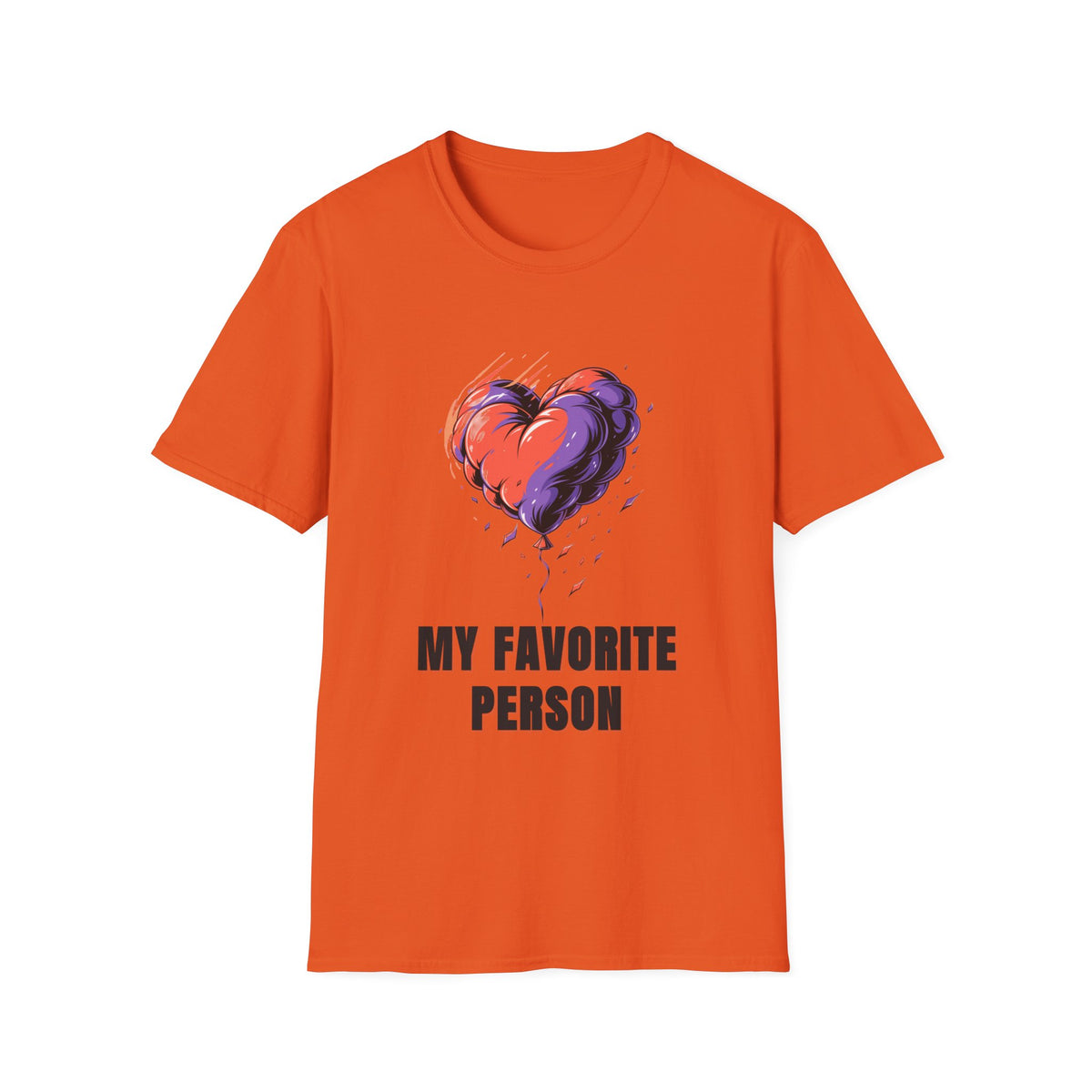 Heart Graphic T-Shirt — "My Favorite Person" Casual Tee - Trending Now - August 2026