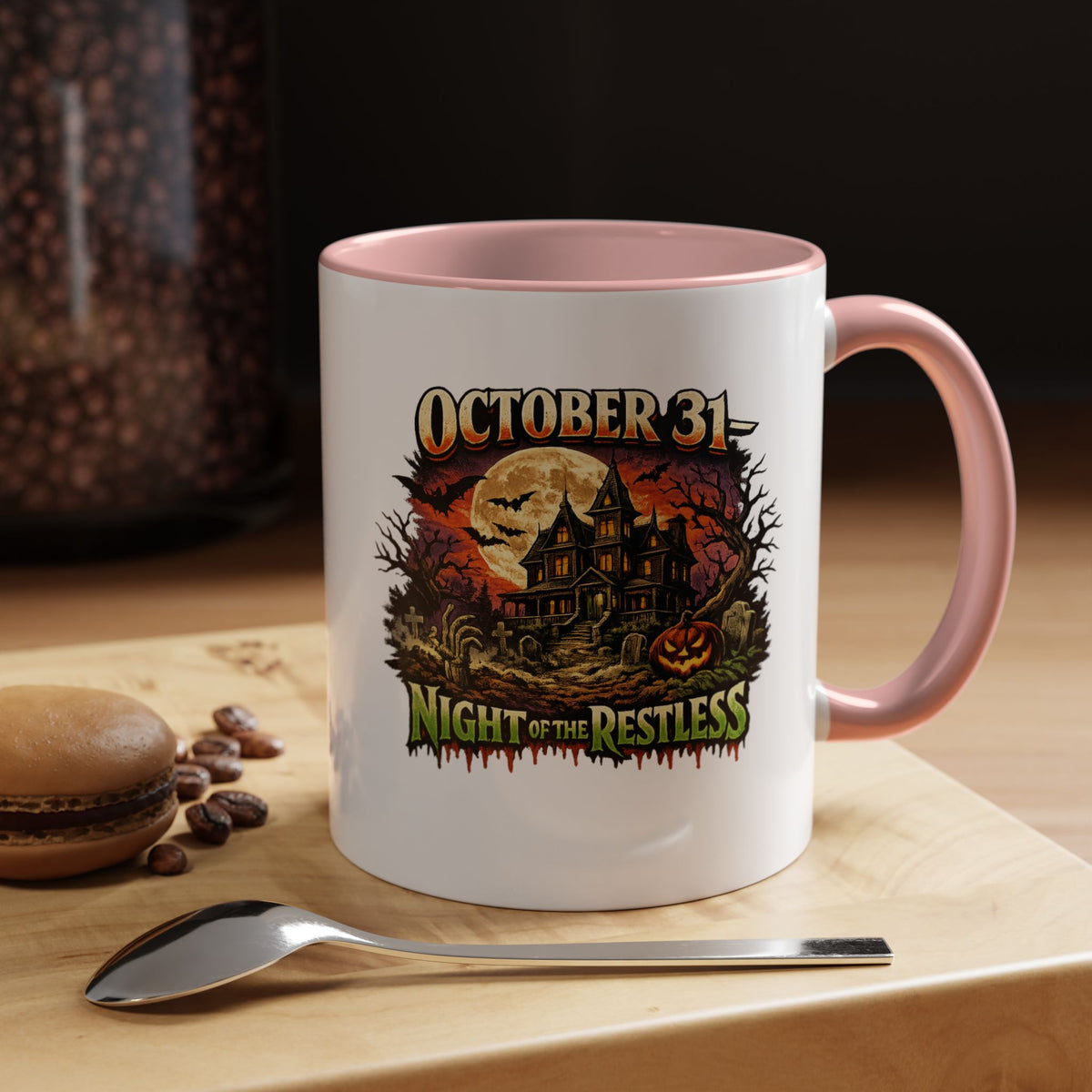 Halloween  October 31 Accent Coffee Mug