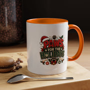 Paws for the Holidays Coffee Mug - Festive Pet Lover Accent Mug