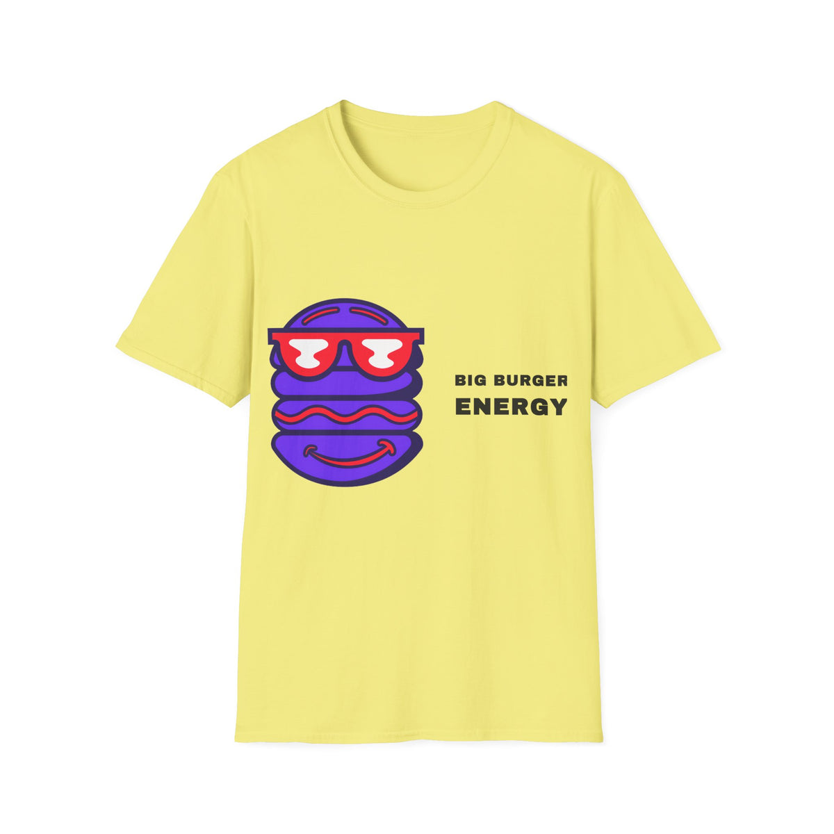 Big Bubbly Energy T-Shirt — Fun Sunglasses Emoji Graphic Tee - Trending Now - September 2026