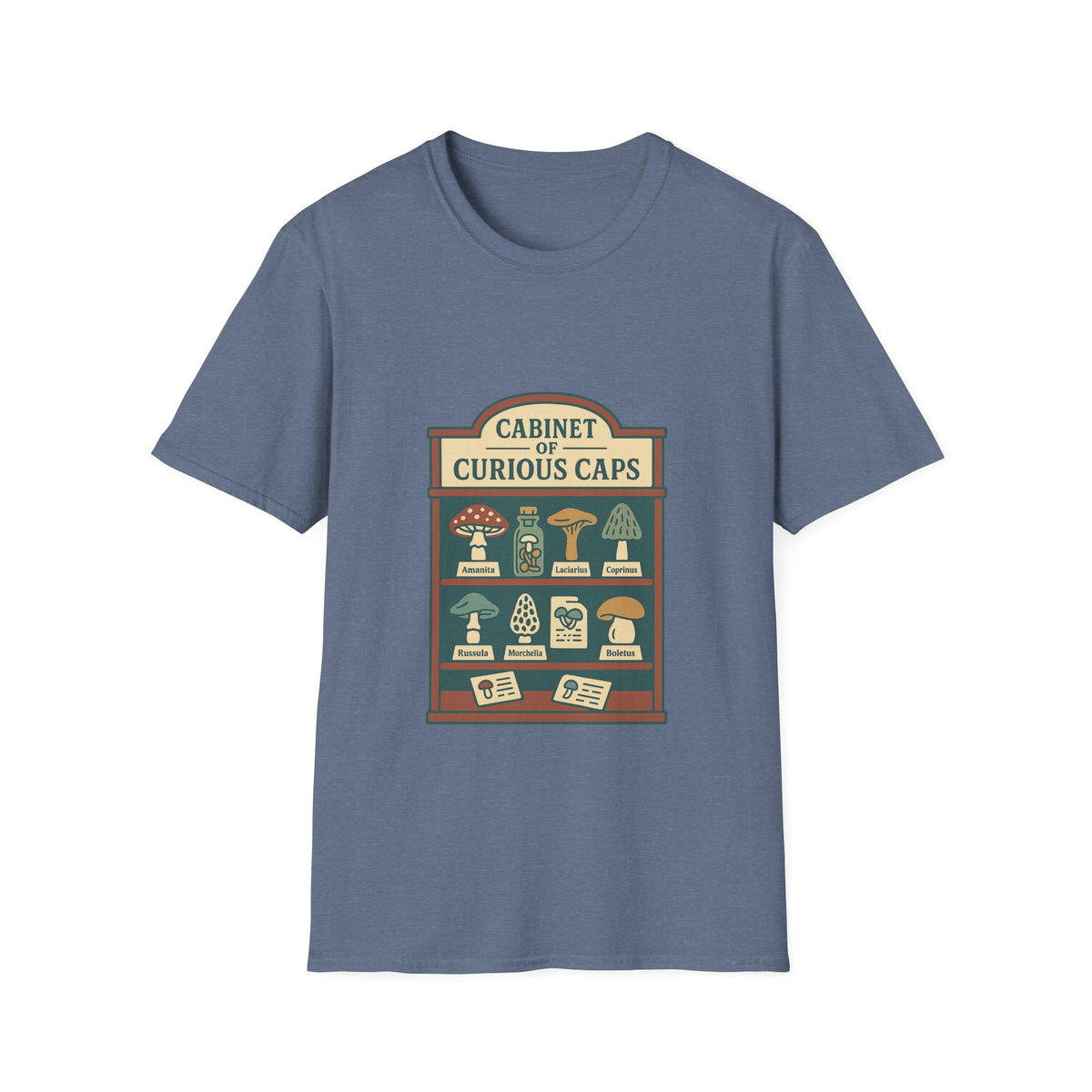 T-Shirt — Cabinet of Curious Caps Vintage Apothecary Graphic Tee - Trending Now - October 2026