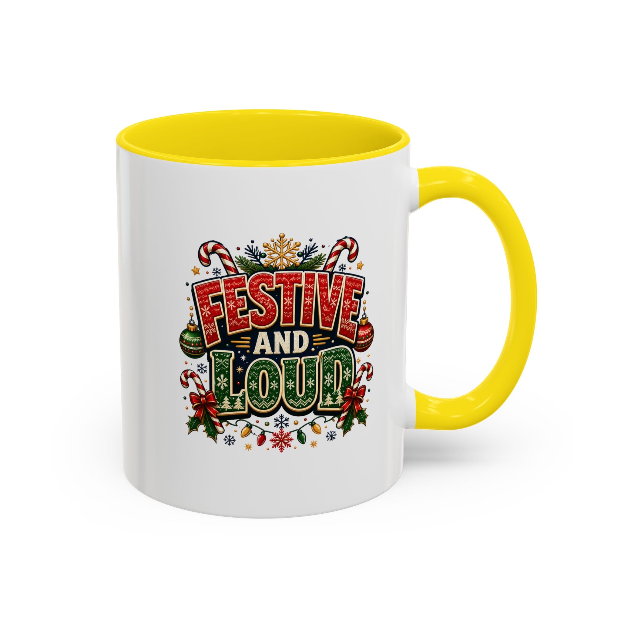 Festive and Loud Christmas Coffee Mug