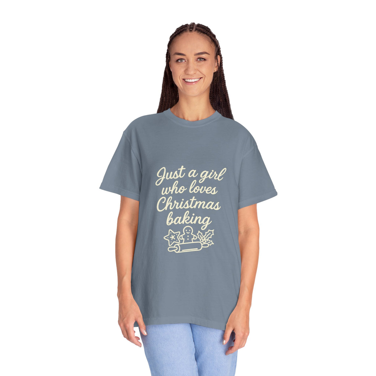 Christmas Baking T-Shirt — "Just a Girl Who Loves Christmas Baking" Holiday Tee- Trending Now - October 2026