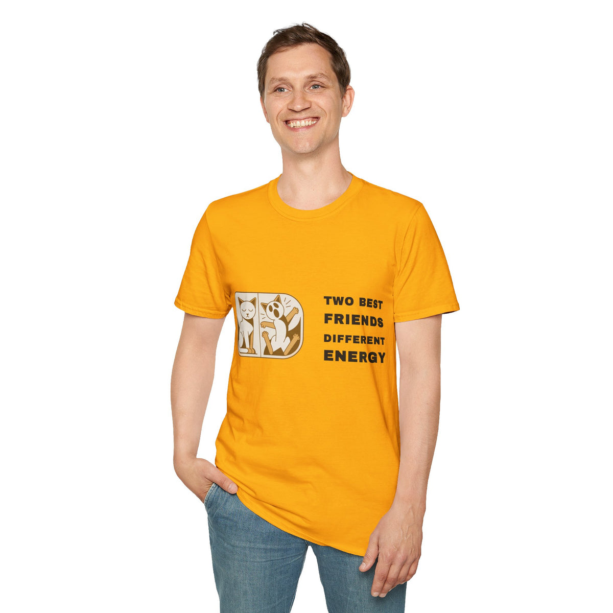 Cat and Dog T-Shirt — "Two Best Friends, Different Energy" Cute Pet Graphic Tee - Trending Now - September 2026
