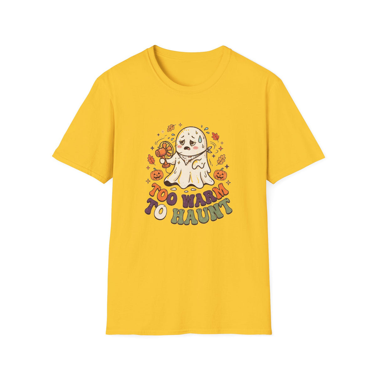 Halloween Ghost Tee — Cute 'Boo' Pumpkin Spirit Graphic T-Shirt - Trending Now - August 2026