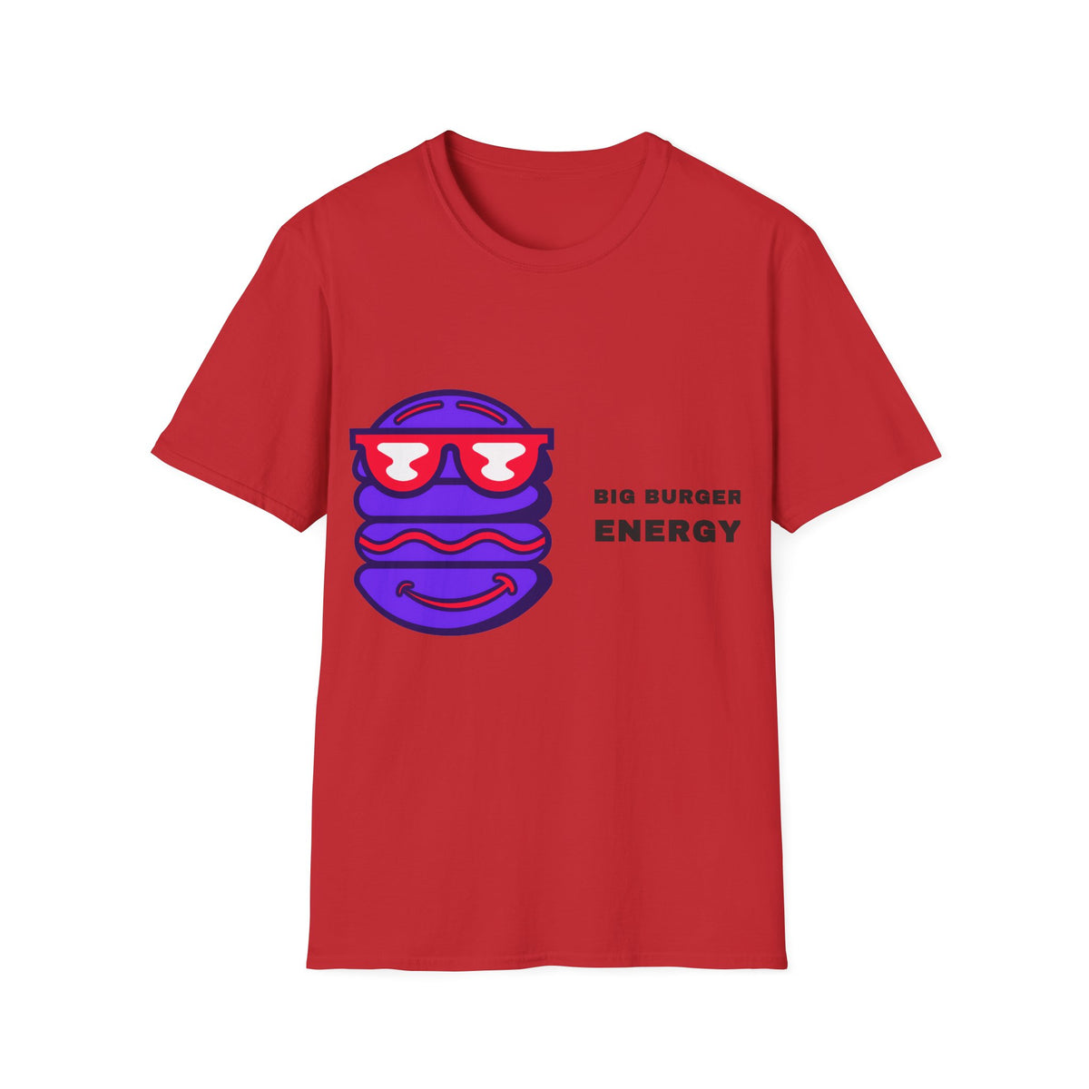 Big Bubbly Energy T-Shirt — Fun Sunglasses Emoji Graphic Tee - Trending Now - September 2026