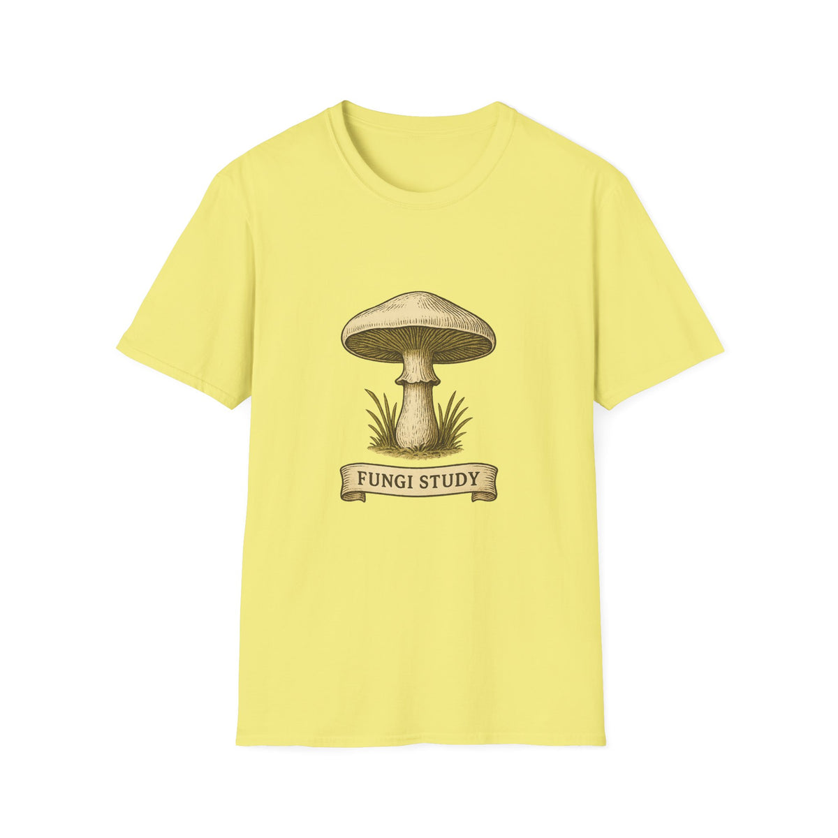 Mushroom Study T‑Shirt — Botanical Vintage Mushroom Illustration Tee - Trending Now - August 2026
