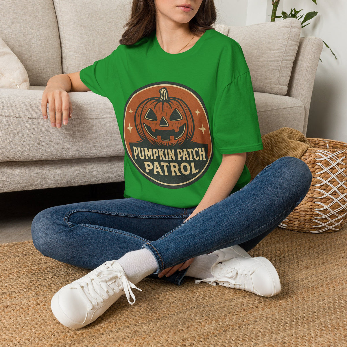Pumpkin Patch Patrol T-Shirt — Cute Halloween Pumpkin Graphic Tee - Trending Now - August 2026