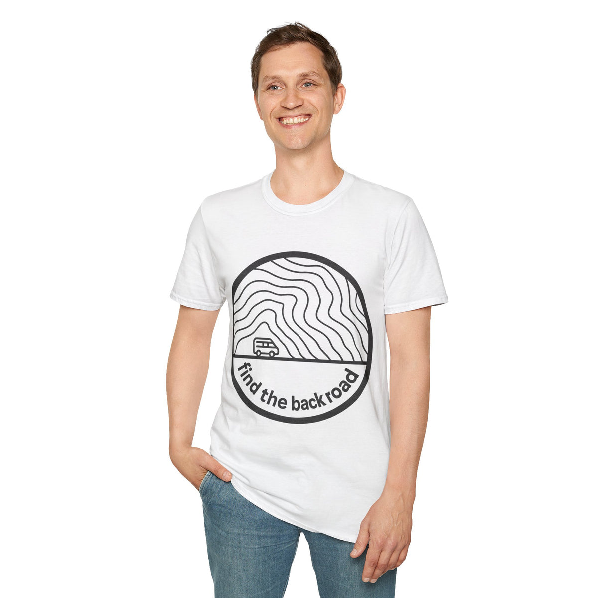 Minimalist Earth Wave T‑Shirt — Subtle Circular Nature Graphic - Trending Now - September 2026