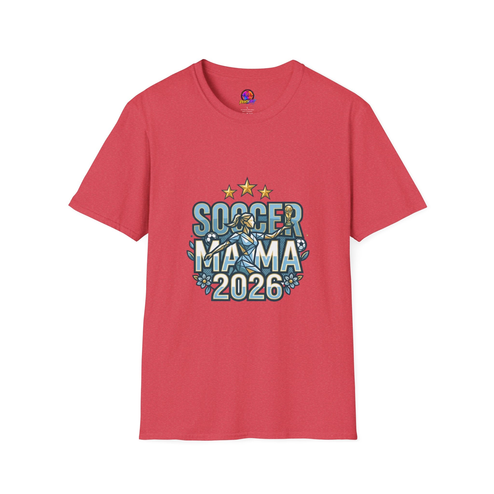 Soccer Mama 2026 T-Shirt — Women's Supporter Mom Tee