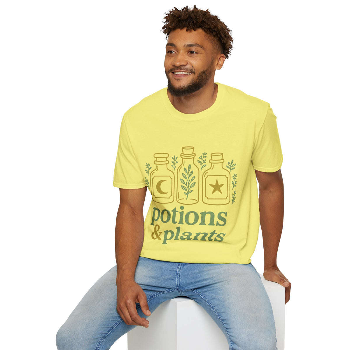 Potions & Plants T-Shirt — Botanical Apothecary Graphic Tee - Trending Now - August 2026