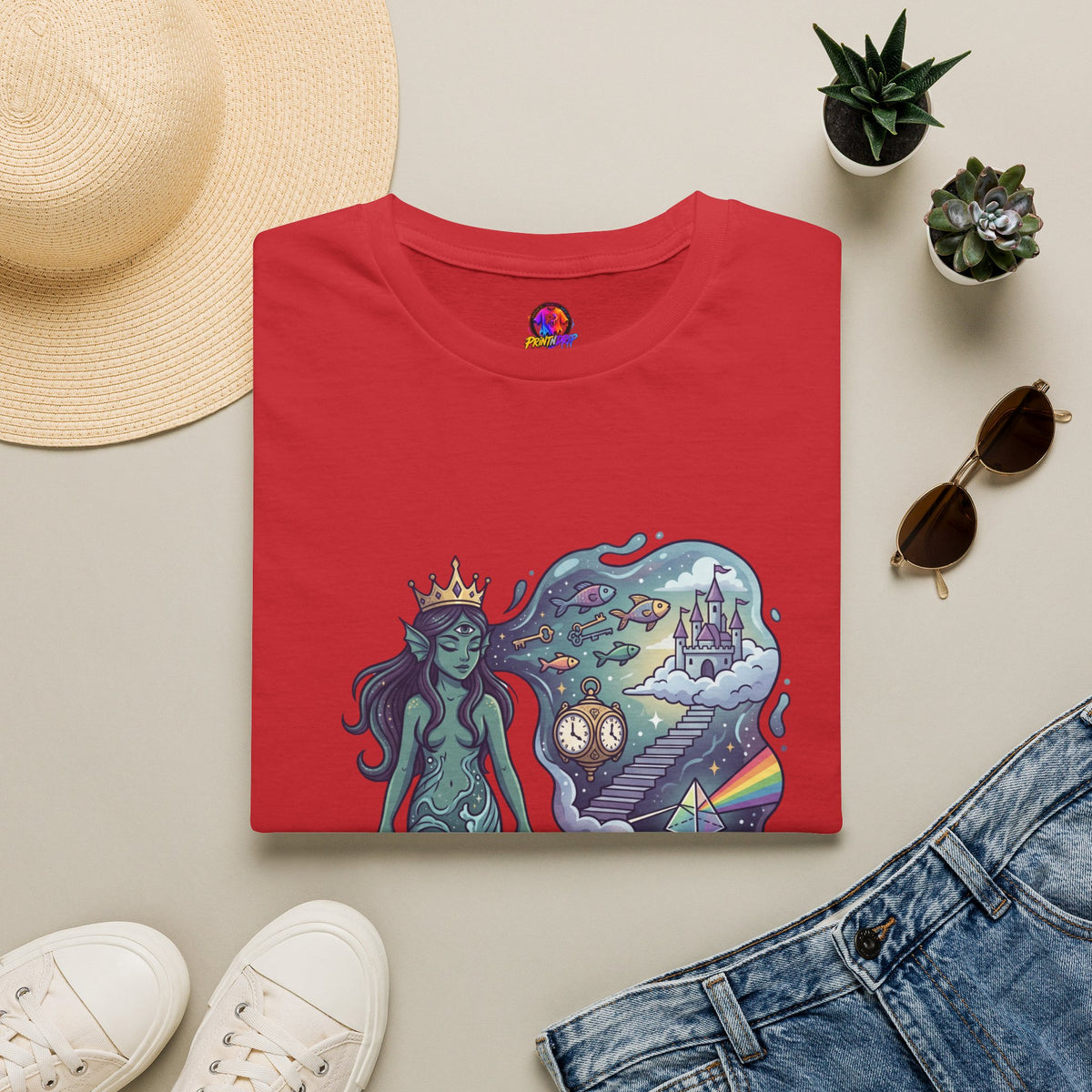 Pisces Daydream T-Shirt — 'Currently Lost in a Daydream' Zodiac Graphic Tee