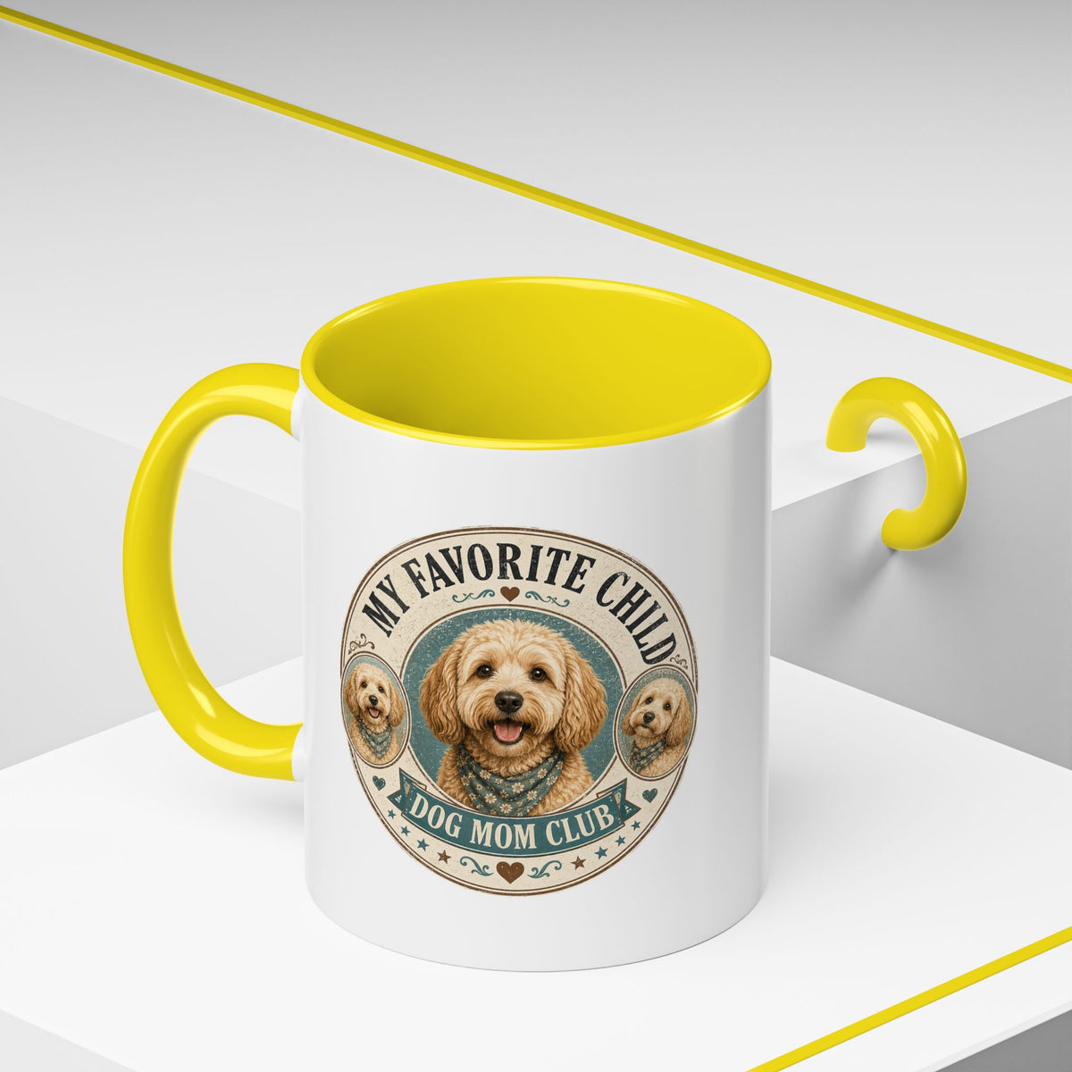 Milo Bailey Dog Dad Mom Dog Mom Coffee Mug — "My Favorite Child" Accent Mug