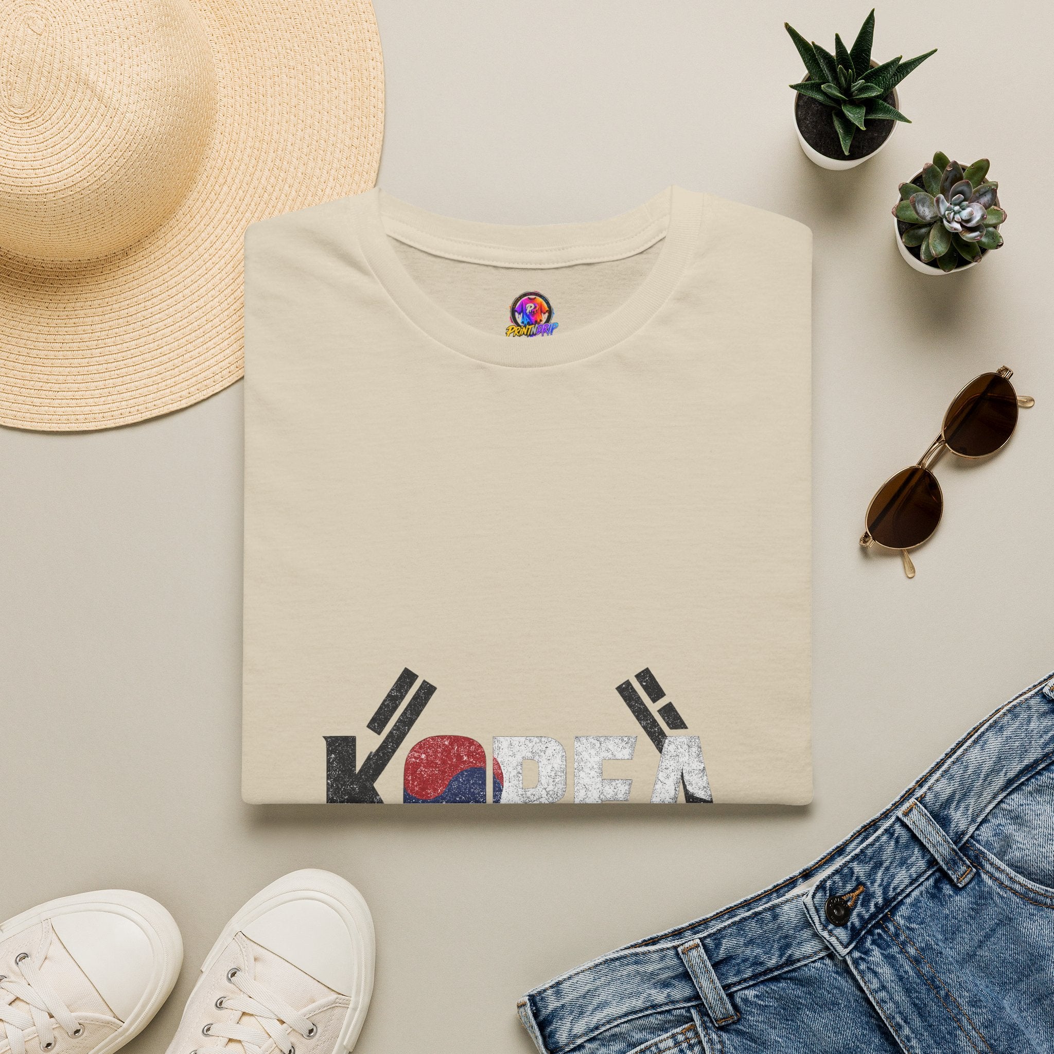 Korea Flag Graphic T-Shirt — Korean Pride Tee