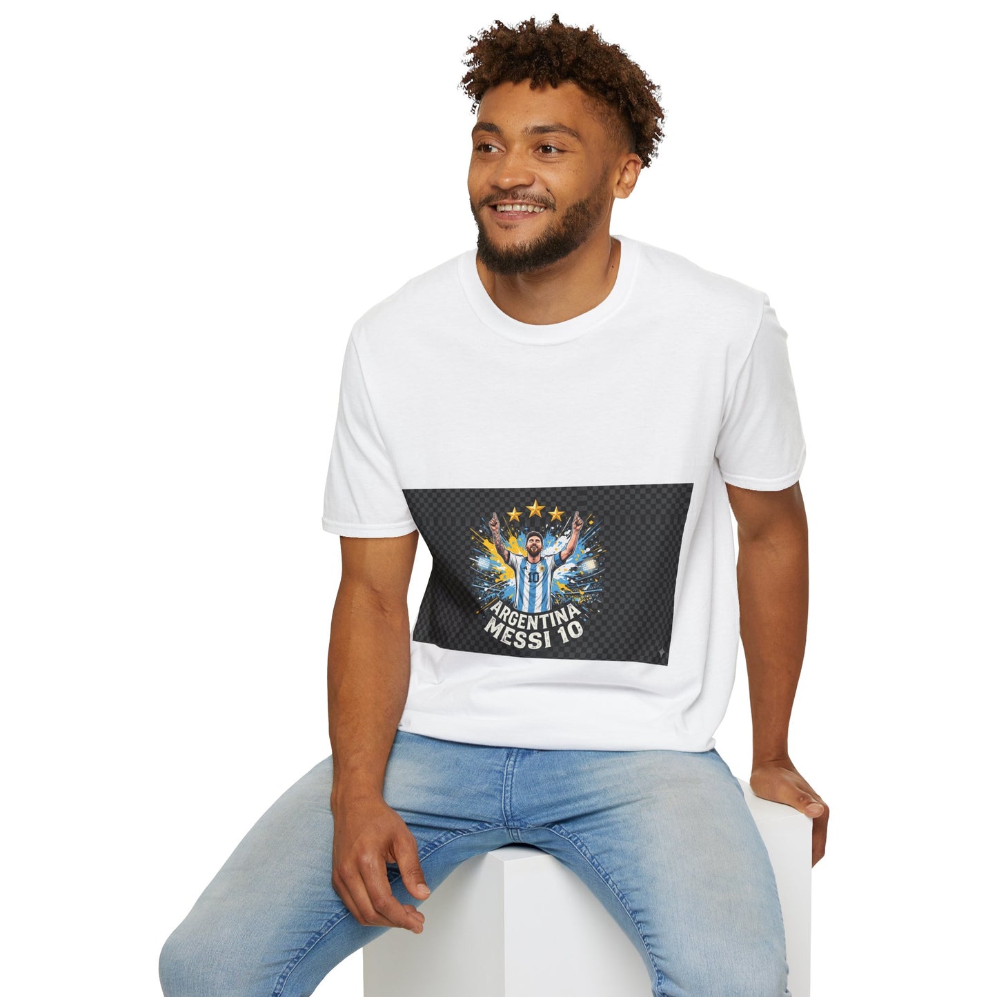 Argentina Messi  Soccer T‑Shirt — Argentina Messi 10 Fan Tee