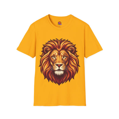 Lion Face T-Shirt — Majestic Lion Head Graphic Tee