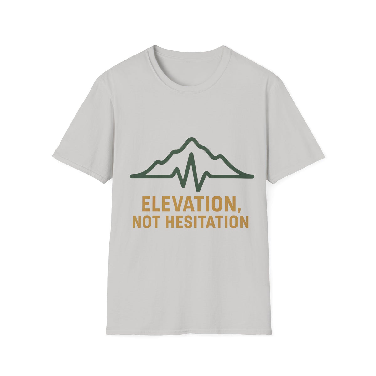 Elevation Not Hesitation Mountain T-Shirt — Adventure Outdoors Tee - Trending Now - September 2026