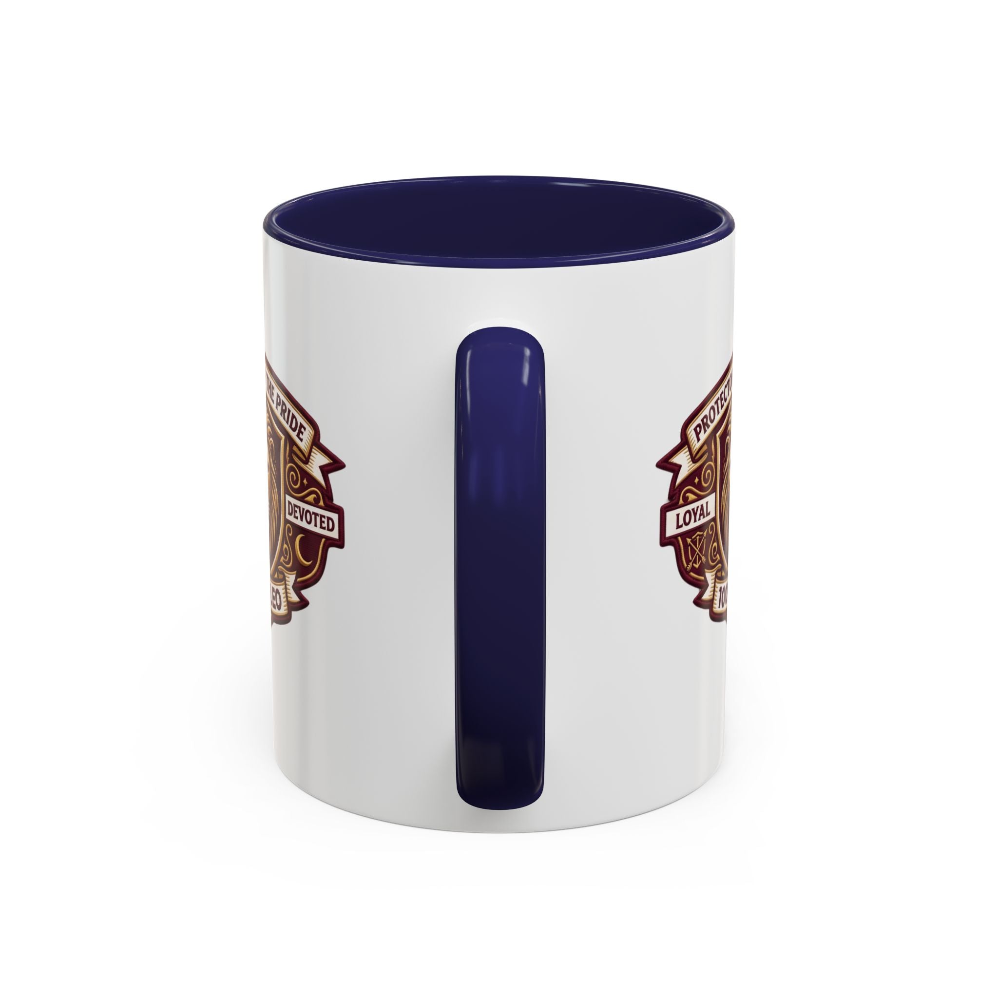 Leo Zodiac Coffee Mug — "Protector of the Pride" Lion Design (11/15 oz)
