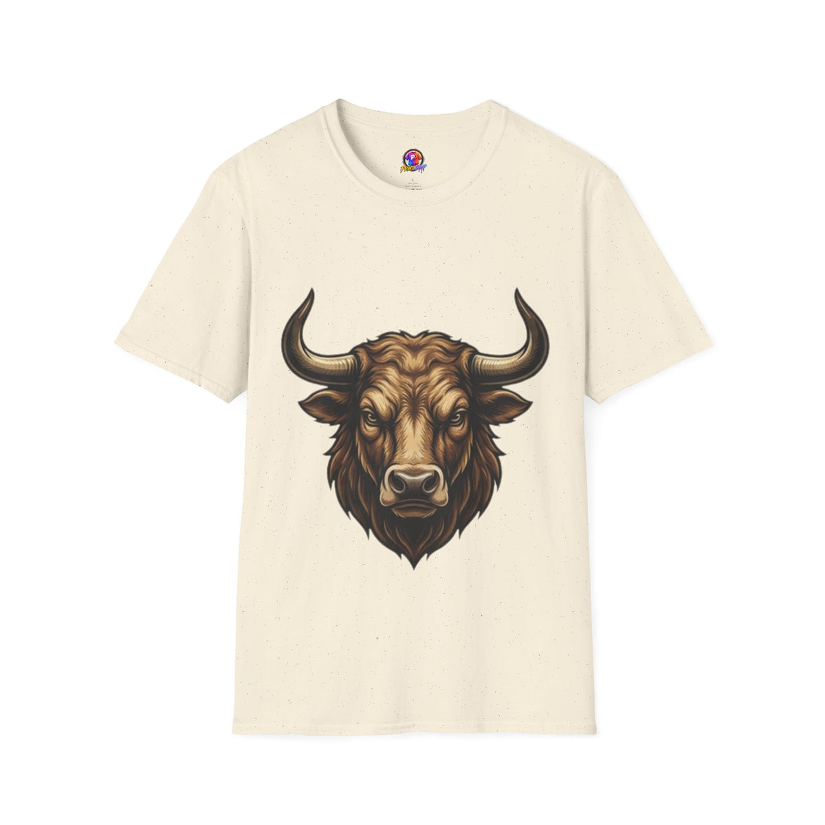 Taurus Bull Head T‑Shirt — Rustic Buffalo Graphic Tee